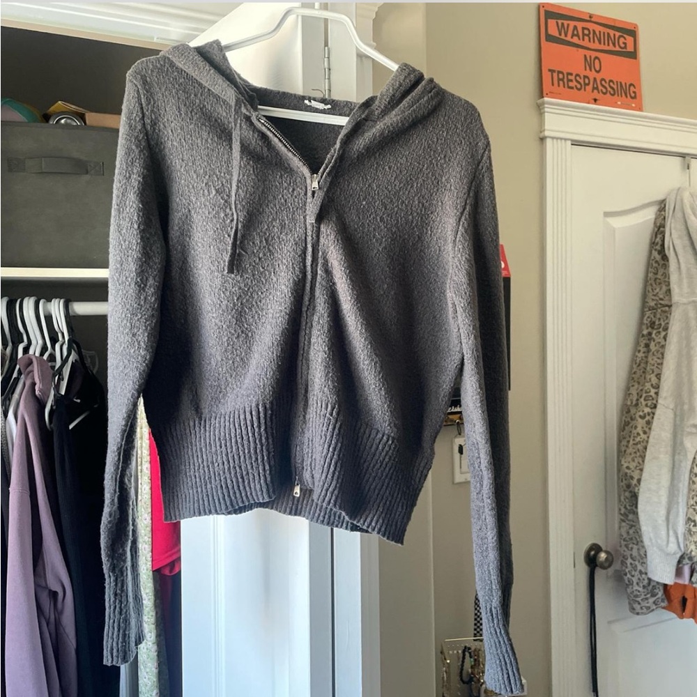 Garage Charcoal Knit Sweater